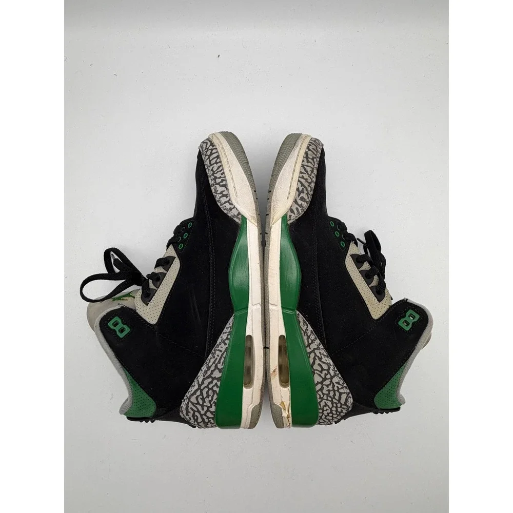 Air Jordan 3 Retro Pine Green Black CT8532-030 Mens Size 12
